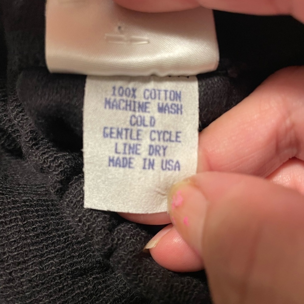 VTG Bishop Corner Black Pull On Trouser Pants - Picture 2 of 5
